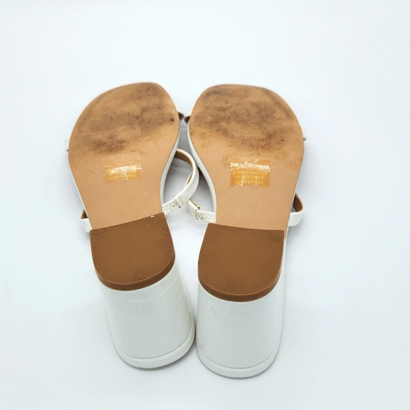 Steve Madden Issy Block Heel Slide Sz 11 - Picture 6 of 10